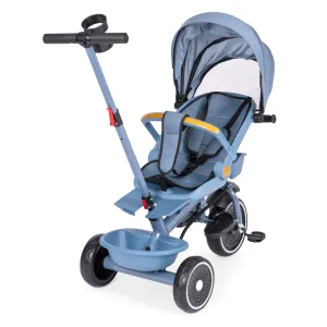 Dětská tříkolka - kočárek Ecotoys HEAVEN 2v1 modrá