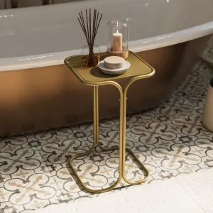 Kalune Design Odkládací stolek Shb-001-B zlatý