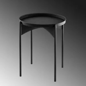 Kalune Design Odkládací stolek Shb-002-A černý