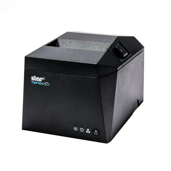 Star TSP143IV X4 39473890, pokladničná tlačiareň, CloudPRNT, 8 dots/mm (203 dpi), cutter, USB, USB-C, BT, Ethernet, Wi-Fi, grey