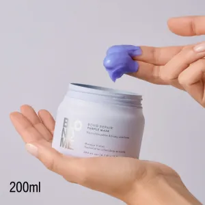 Schwarzkopf Professional Blondme Bond Repair Purple Mask maska na vlasy neutralizujúci žlté tóny 200 ml