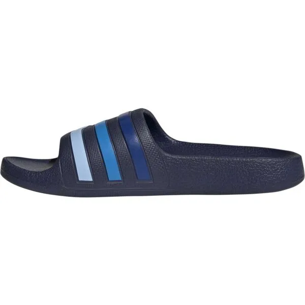 adidas ADILETTE AQUA K Detské šľapky, tmavo modrá, veľkosť