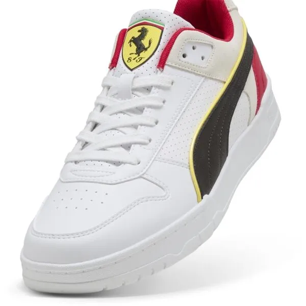 Puma FERRARI RBD GAME LOW Pánska vychádzková obuv, biela, veľkosť 41