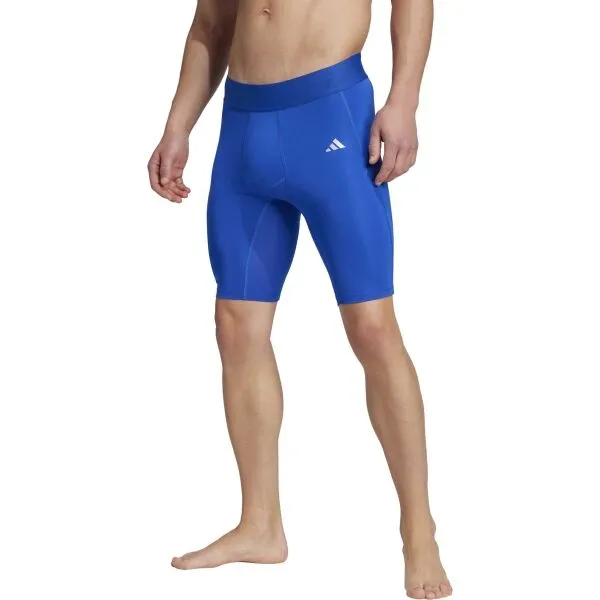 adidas TF SHO TIGHT Pánske spodné šortky, modrá, veľkosť XXS
