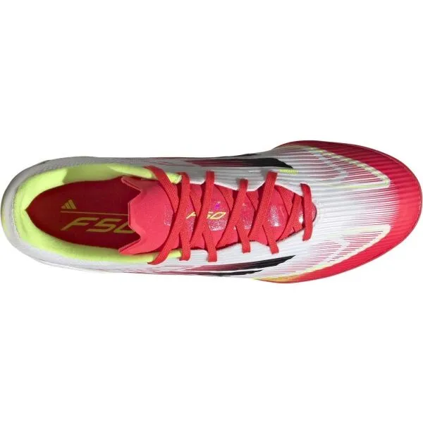 adidas F50 LEAGUE TF Pánske turfy, biela, veľkosť 44 2/3