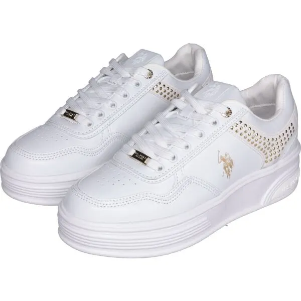 U.S. POLO ASSN. NOLE Dámske tenisky, biela, veľkosť