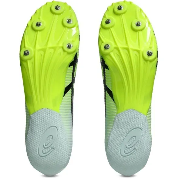 ASICS HYPERSPRINT 8 Unisex tretry, svetlomodrá, veľkosť 44.5