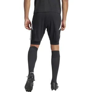 adidas TIRO 24 SHORTS Pánske futbalové kraťasy, čierna, veľkosť XXL