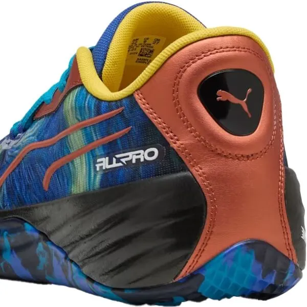 Puma ALL-PRO NITRO DYLAN EXHIBIT Pánska basketbalová obuv, modrá, veľkosť 46