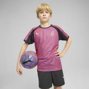 Puma NEYMAR JR CREATIVITY JERSEY JR Detské futbalové tričko, fialová, veľkosť