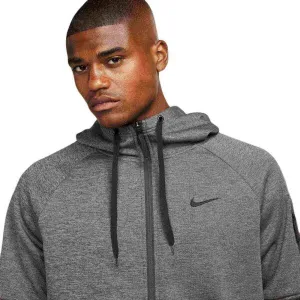 Nike NK TF HD FZ Pánska mikina, tmavo sivá, veľkosť