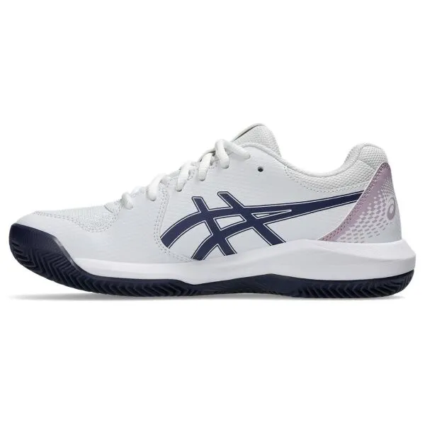 ASICS GEL-DEDICATE 8 CLAY W Dámska tenisová obuv, biela, veľkosť 37