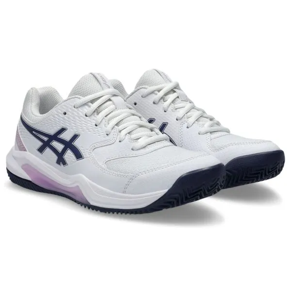 ASICS GEL-DEDICATE 8 CLAY W Dámska tenisová obuv, biela, veľkosť 37