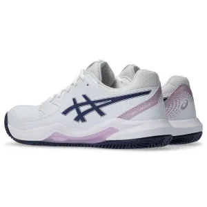 ASICS GEL-DEDICATE 8 CLAY W Dámska tenisová obuv, biela, veľkosť 37
