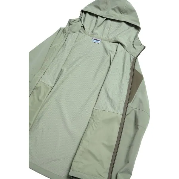 Columbia TALL HEIGHTS HOODED SOFT Pánska softshellová bunda, svetlo zelená, veľkosť