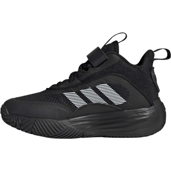 adidas OWNTHEGAME 3,0 K Detská basketbalová obuv, čierna, veľkosť 38