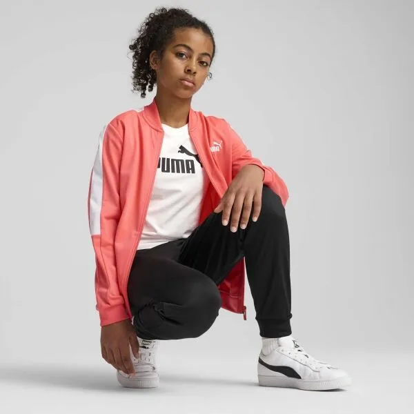 Puma BASBALL POLY SUIT CL B Detská súprava, lososová, veľkosť