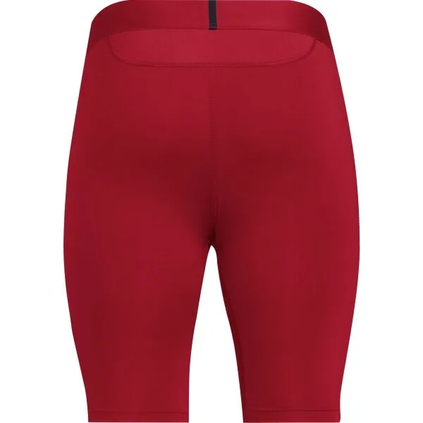 adidas TF SHO TIGHT Pánske spodné šortky, červená, veľkosť XXS