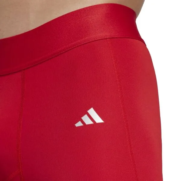 adidas TF SHO TIGHT Pánske spodné šortky, červená, veľkosť XXS