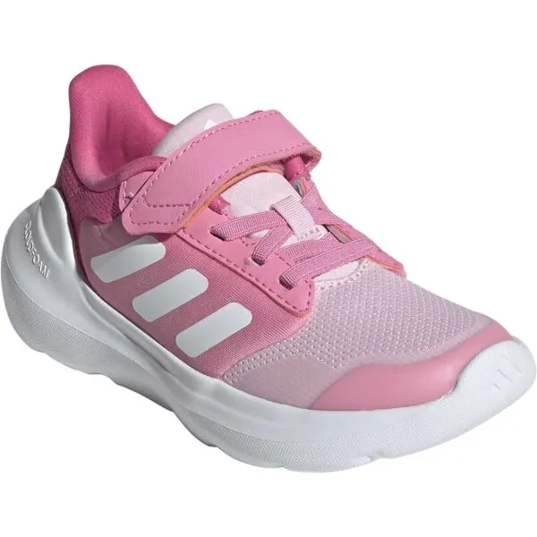adidas TENSAUR RUN 3.0 EL C Dievčenská športová obuv, ružová, veľkosť