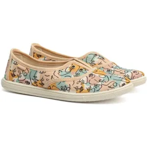 Oldcom SARAH PRINT Dámska slip-on obuv, ružová, veľkosť