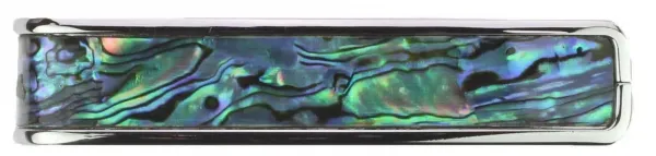 Thalia Shell Collection Blue Abalone Chrome