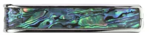 Thalia Shell Collection Blue Abalone Chrome