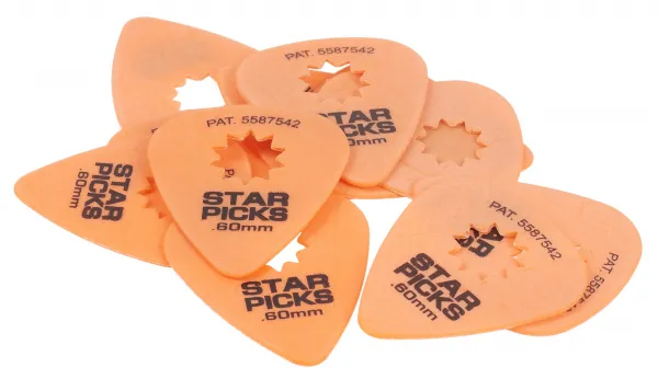 Star Picks 0.60 mm Orange