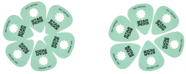 Star Picks 0.88 mm Green