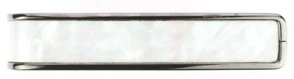 Thalia Shell Collection White MOP Black Chrome