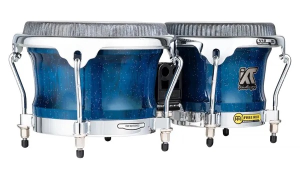 Meinl Artist Series Bongo William "Kachiro" Thompson, REMO® Black Calf