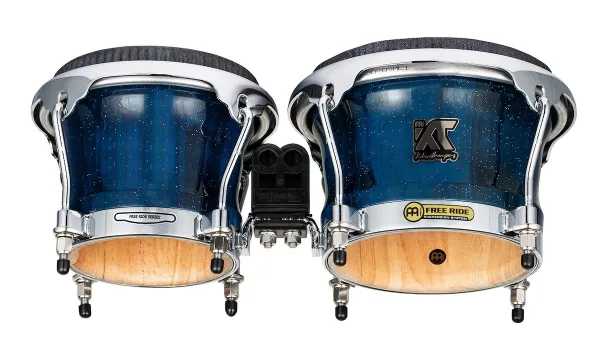 Meinl Artist Series Bongo William "Kachiro" Thompson, REMO® Black Calf