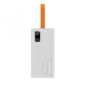 Powerbanka 60000mAh, PD 22,5 W, QC3.0, biela