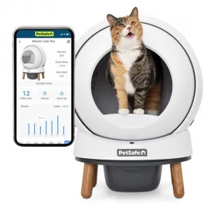 PetSafe® ScoopFree SmartSpin™ – biela