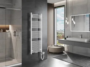 MEXEN/S - Mars radiátor + vykurovacia tyč 1500 x 500 mm, 600 W, biela W110-1500-500-2600-20
