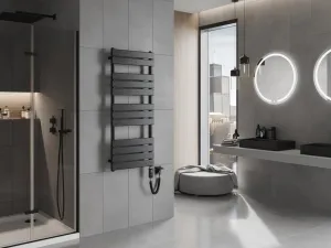 MEXEN/S - Ceres radiátor + vykurovacia tyč 1200 x 500 mm, 600 W, čierna W111-1200-500-2600-70
