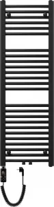 MEXEN/S - Ares radiátor + vykurovacia tyč 1200 x 400 mm, 600 W, čierna W102-1200-400-2600-70