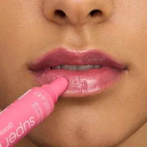 essence the super peptide glossy lip treatment balzam na pery odtieň 02 Pinkified! 10 ml