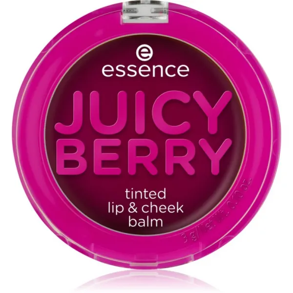 essence Juicy Berry Tinted tekutá lícenka a lesk na pery 3 g