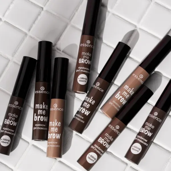 essence Make Me Brow gél na obočie odtieň 08 Black Brows 3.8 ml