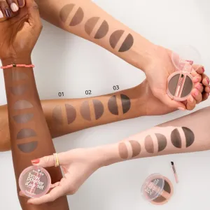essence Brow Powder Duo sada na obočie odtieň 01 Light 1.8 g