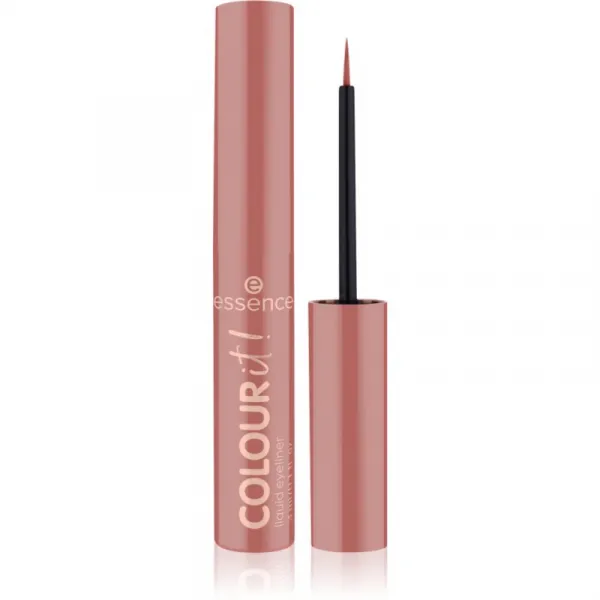 essence COLOUR it! tekuté linky na oči odtieň 04 Rusty Red 3 ml