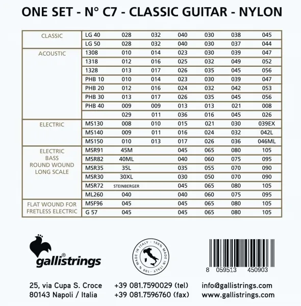 Galli C007 Nylon Ball End Normal