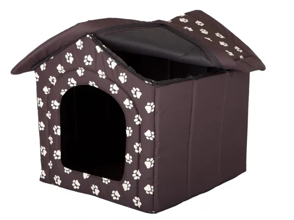 Domček pre psa Reedog Brown Paw - M