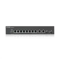 Zyxel GS2220-10 10-portový gigabitový riadený prepínač L2, 8x gigabit RJ45, 2x gigabit RJ45/SFP