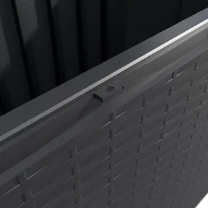Záhradný úložný box D6977 antracit Dekorhome