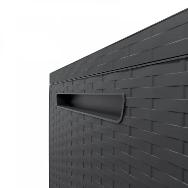 Záhradný úložný box D6977 antracit Dekorhome
