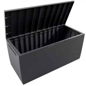 Záhradný úložný box D6977 antracit Dekorhome