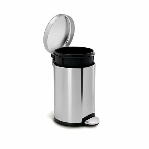 Simplehuman Pedálový okrúhly kôš 4,5 l, nerez
