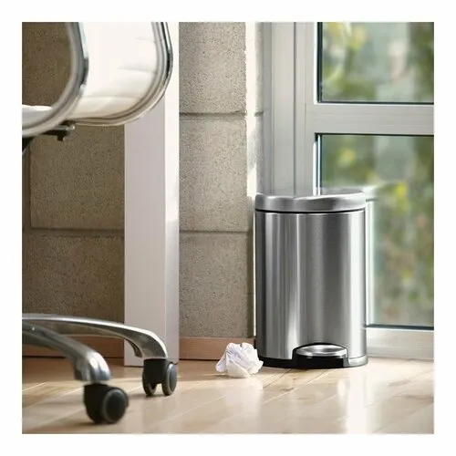 Simplehuman Pedálový okrúhly kôš 4,5 l, nerez